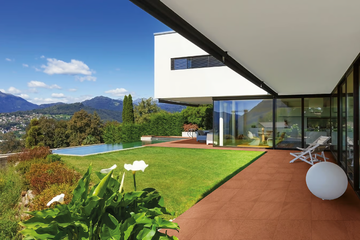 CEMENTO COTTO - Porcelain stoneware outdoor floor tiles with terracotta effect by PIETRA SINTERIZZATA - view 3